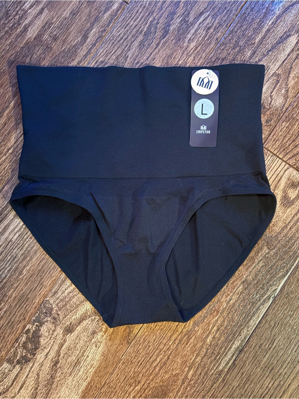 Empetua by Shapermint shaper brief, black, Large